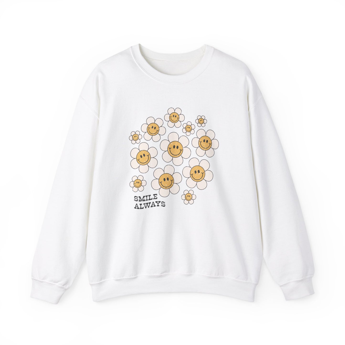 “Smile Always” Crewneck Sweatshirt