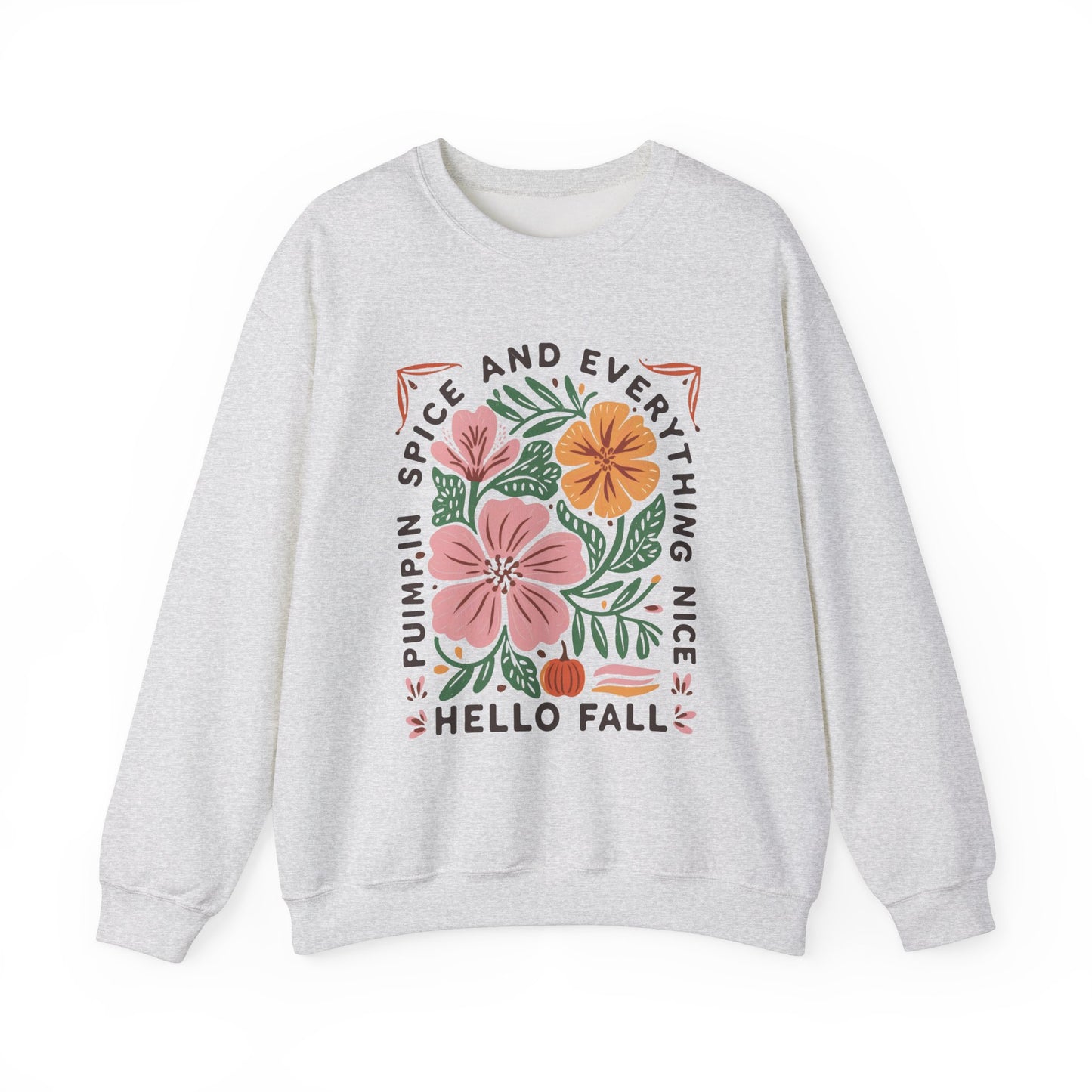 “Hello Fall” Crewneck Sweatshirt