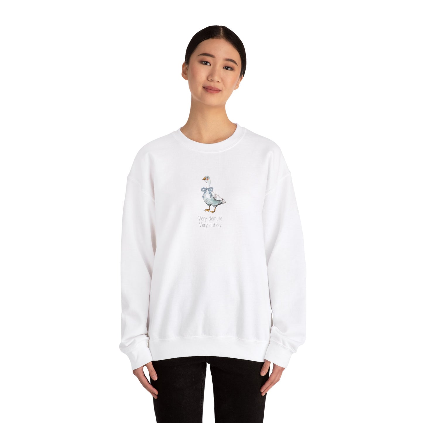 “Very demure, very cutesy” Crewneck