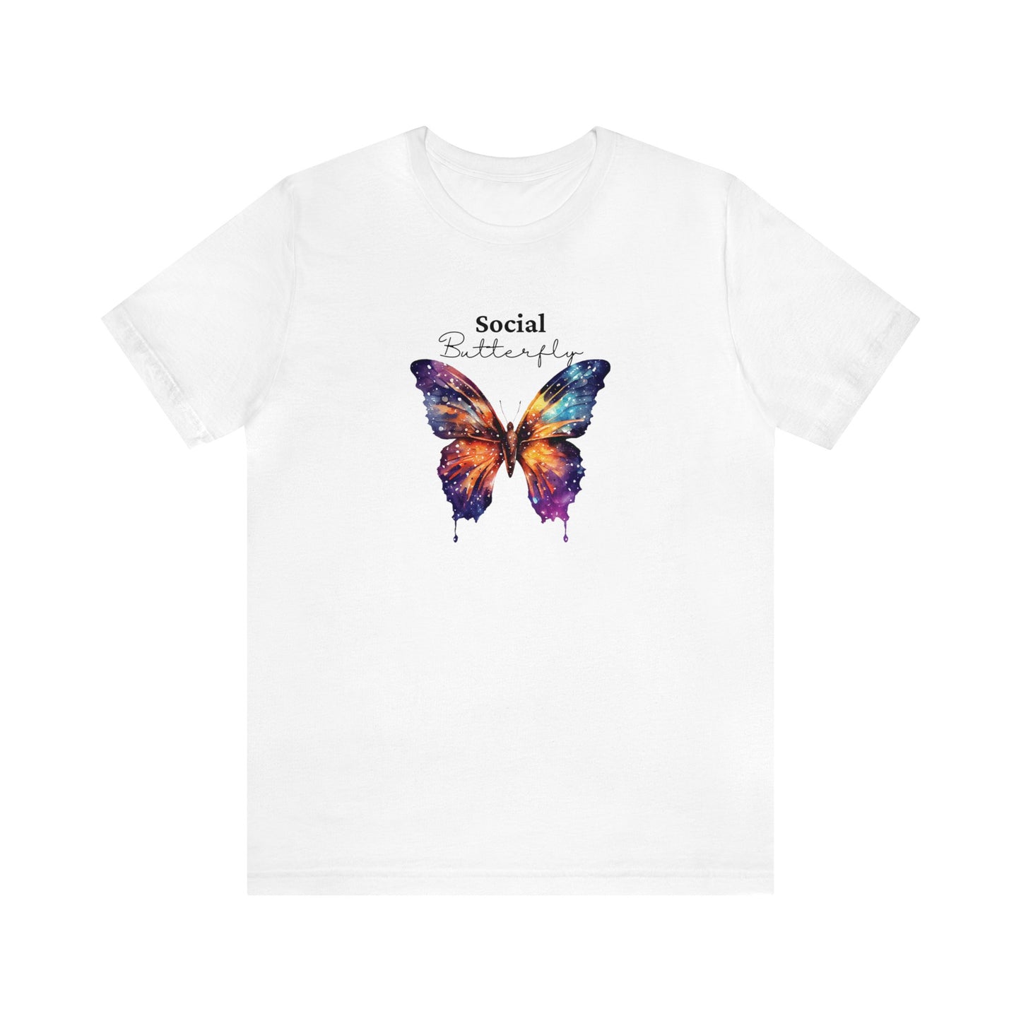 “Social Butterfly” Unisex Tee