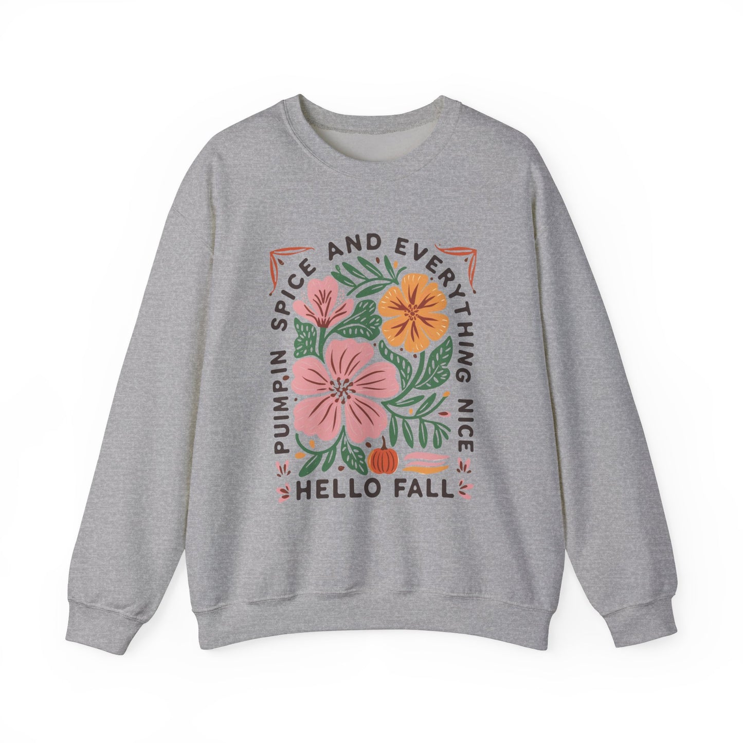 “Hello Fall” Crewneck Sweatshirt