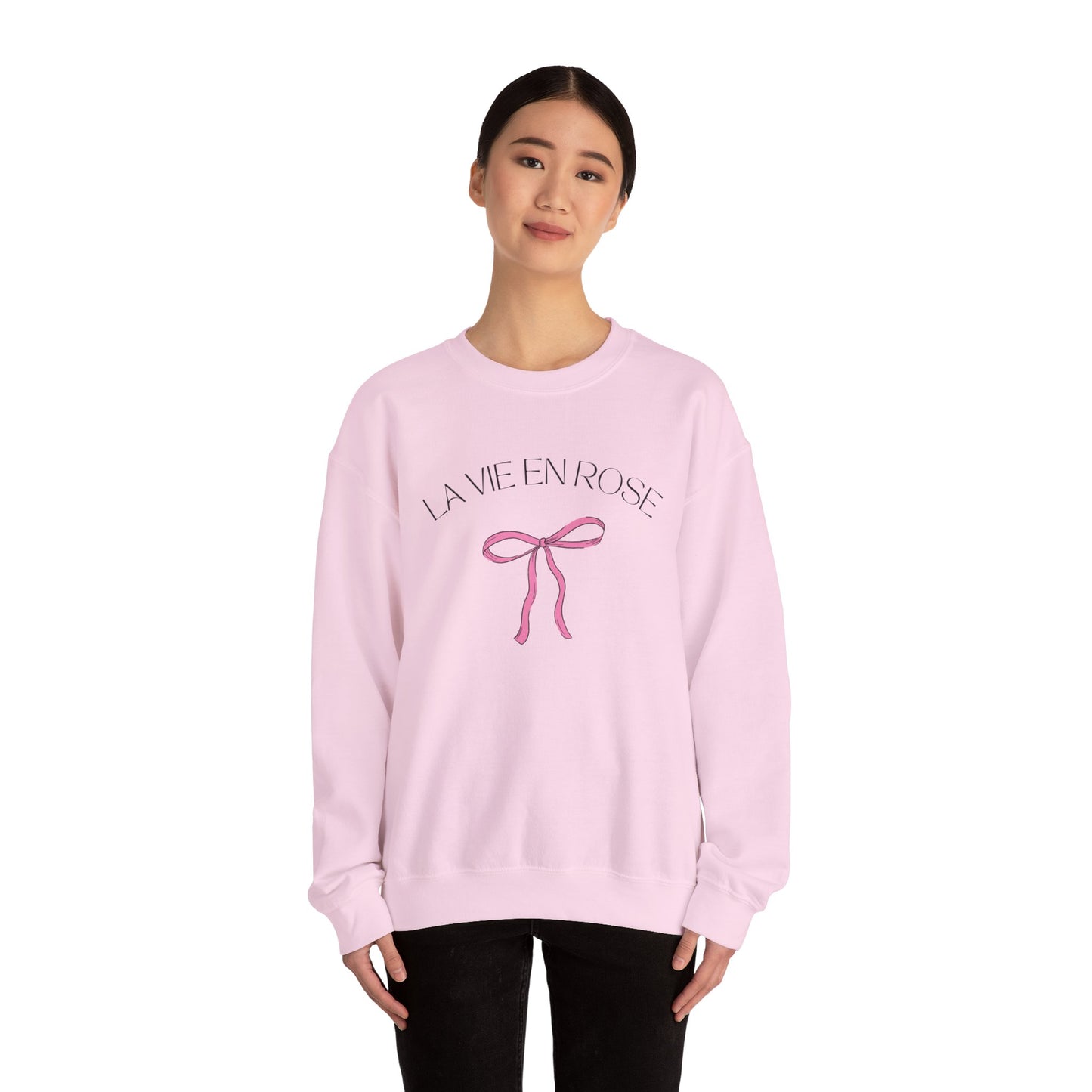 “La Vie En Rose” Crewneck