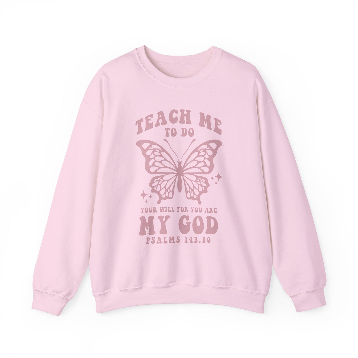 “Psalms 143.10” Crewneck Sweatshirt