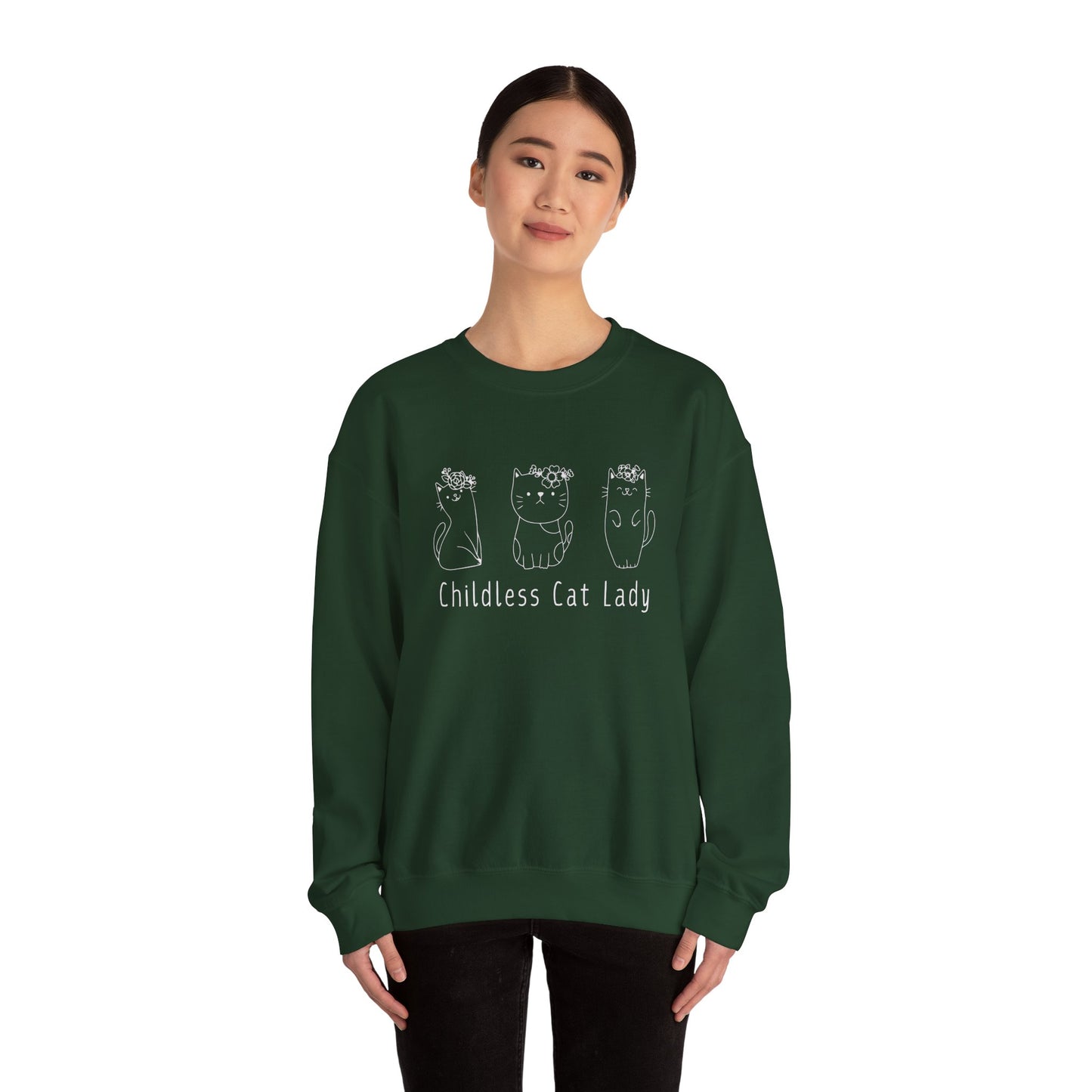 “Childless Cat Lady” Crewneck