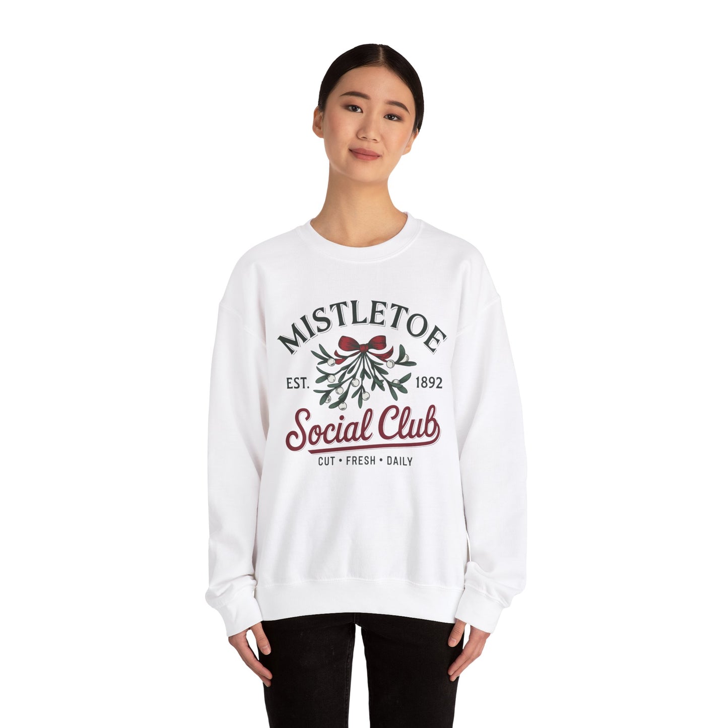 “Mistletoe Social Club” Crewneck