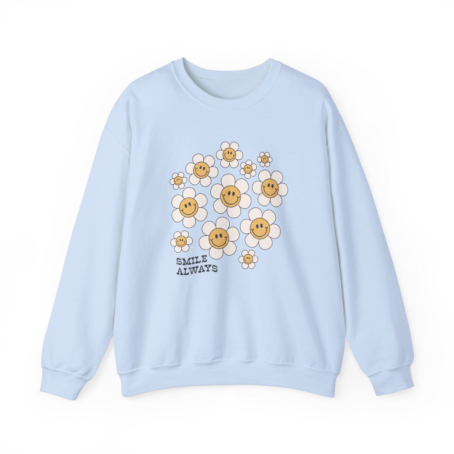 “Smile Always” Crewneck Sweatshirt