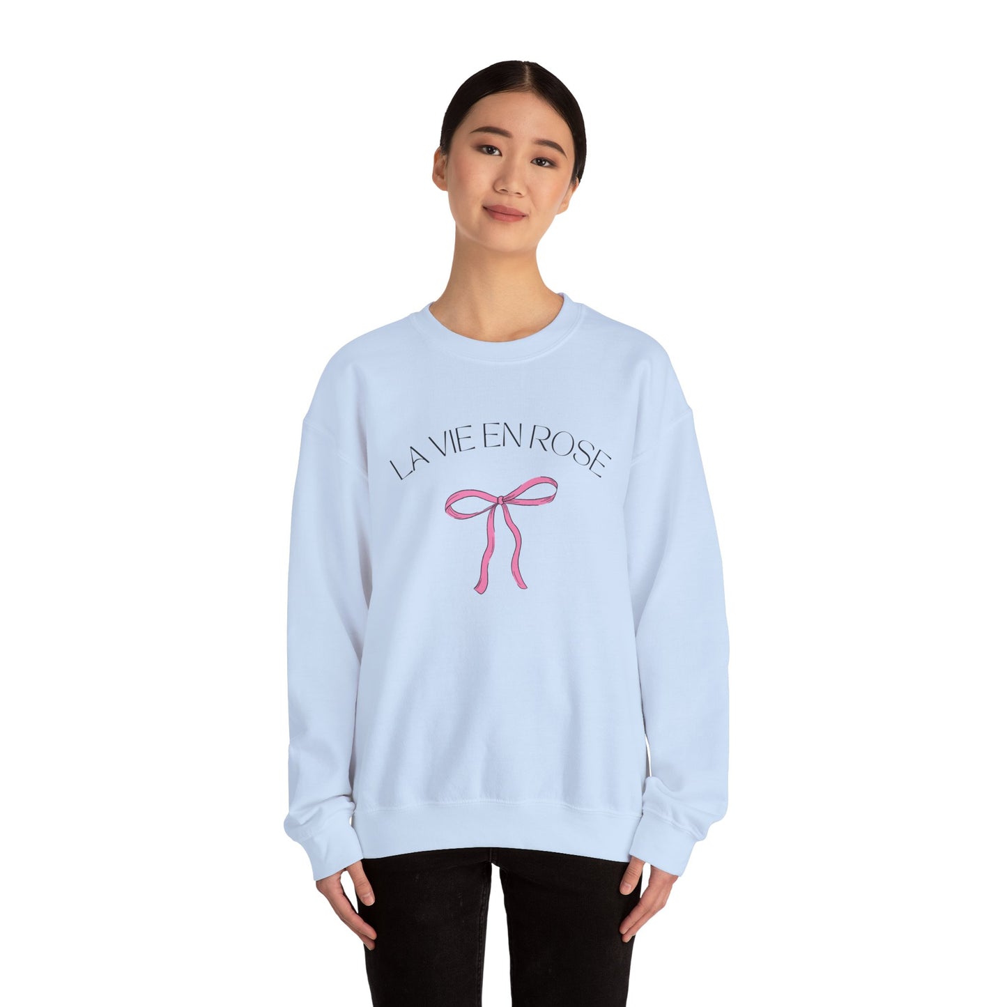 “La Vie En Rose” Crewneck