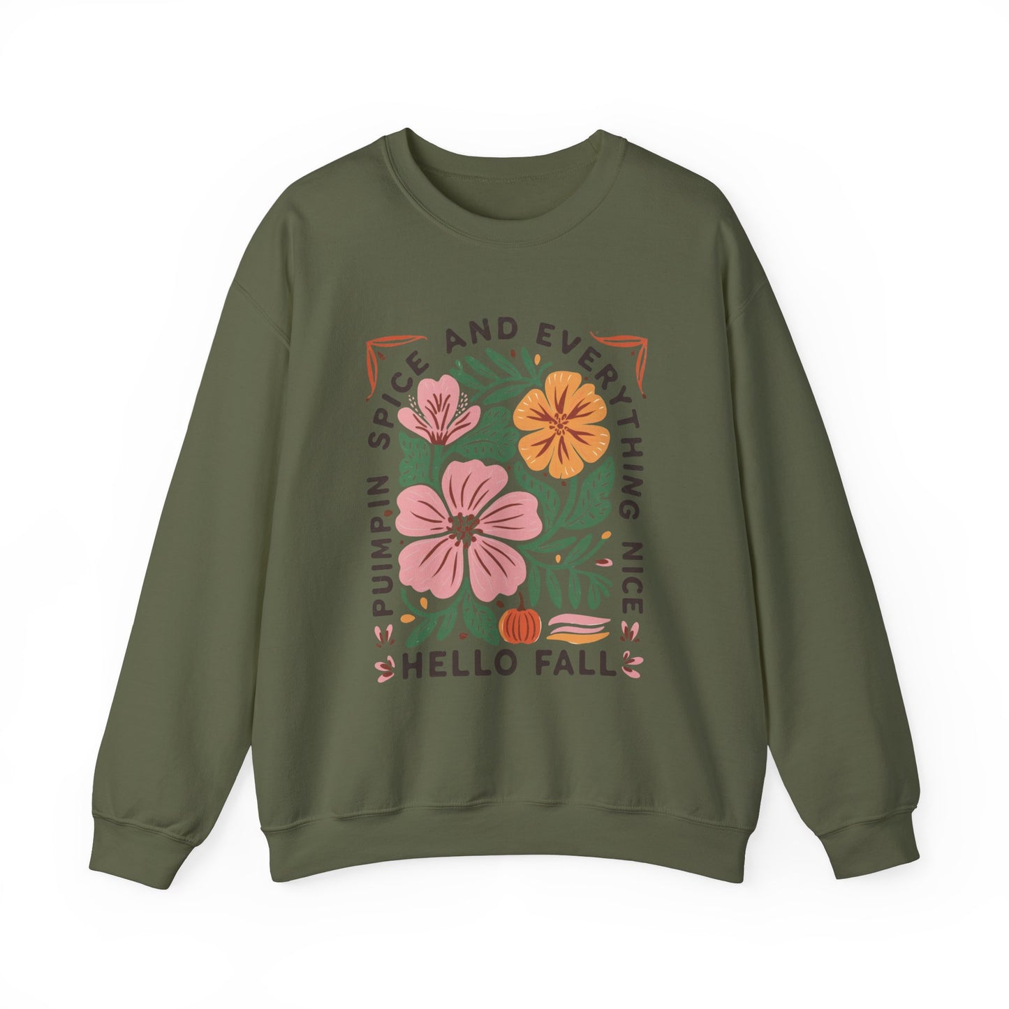 “Hello Fall” Crewneck Sweatshirt