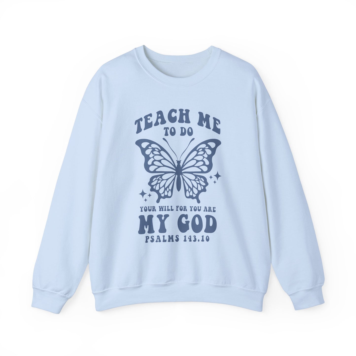 “Psalms 143.10” Crewneck Sweatshirt