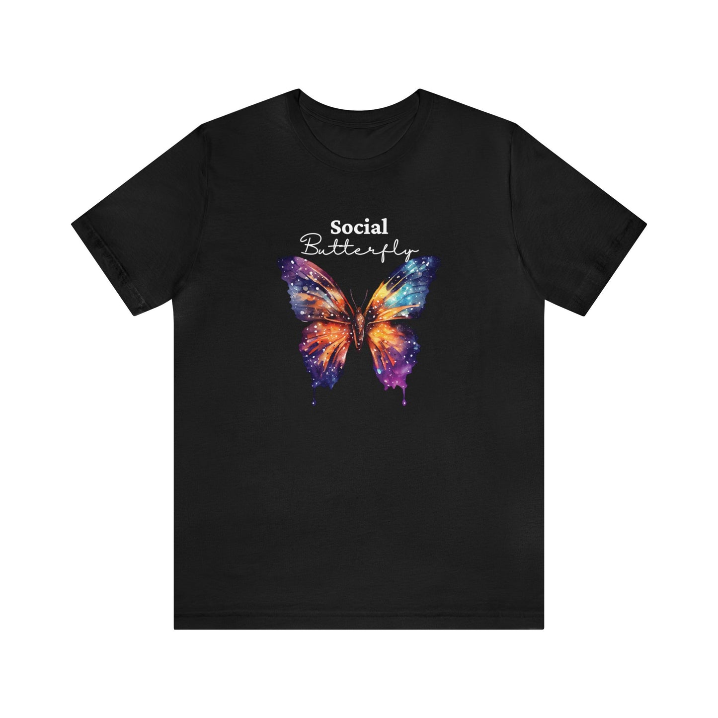 “Social Butterfly” Unisex Tee