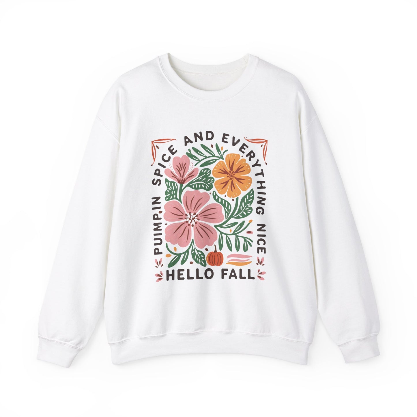 “Hello Fall” Crewneck Sweatshirt