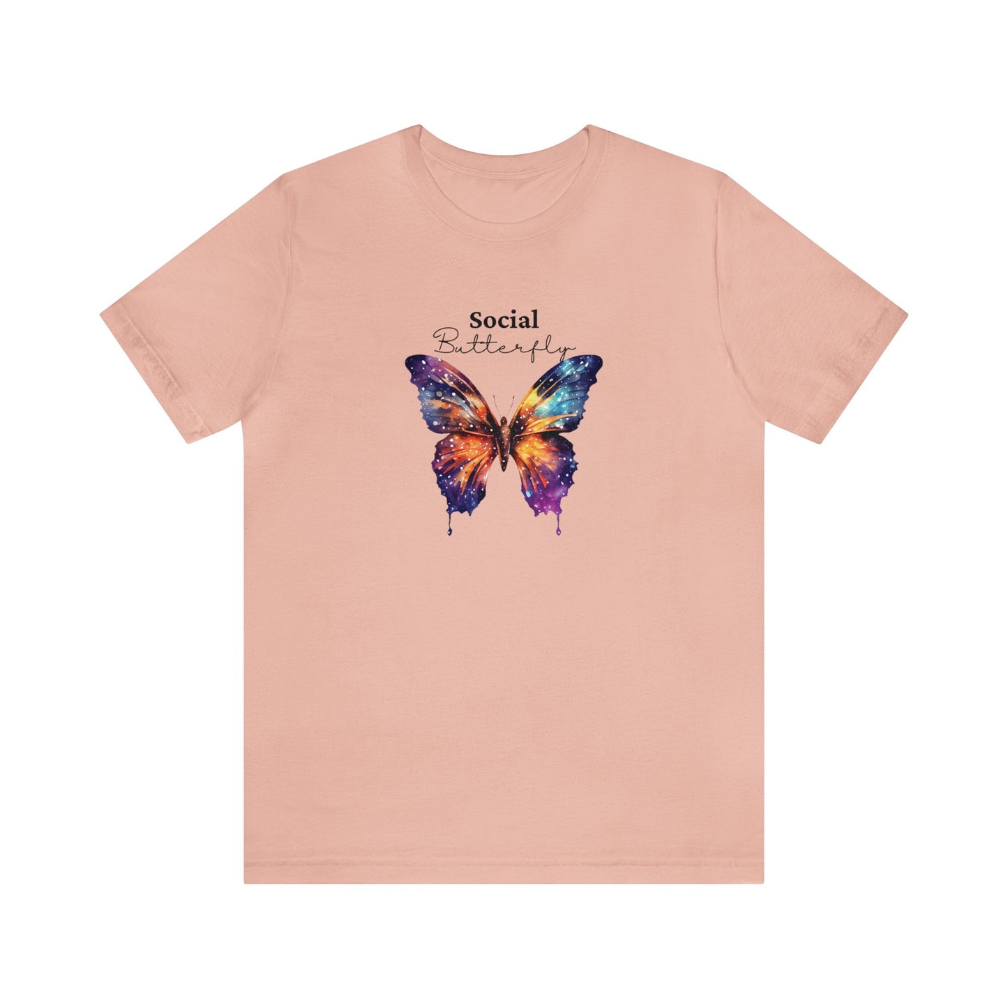 “Social Butterfly” Unisex Tee