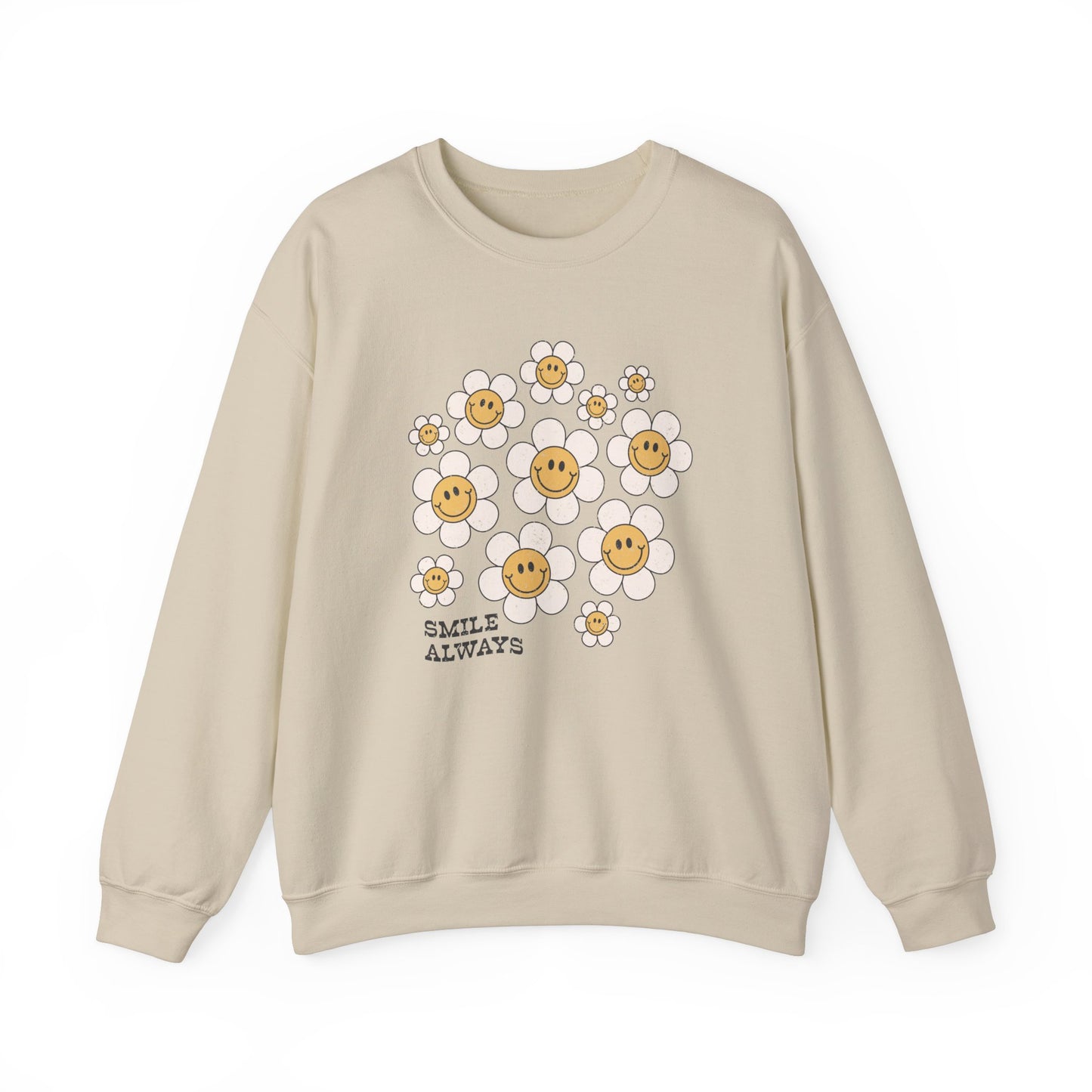 “Smile Always” Crewneck Sweatshirt