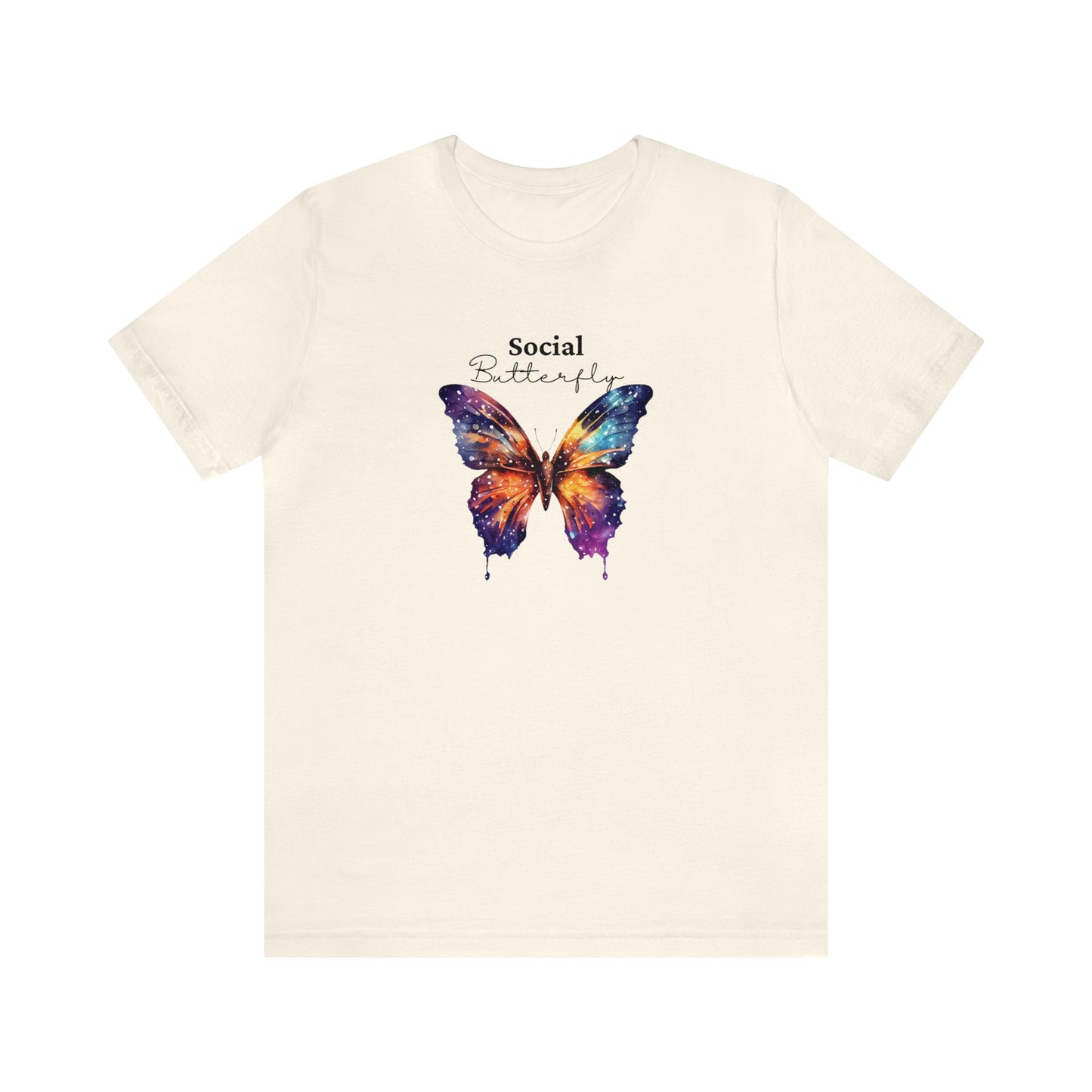 “Social Butterfly” Unisex Tee