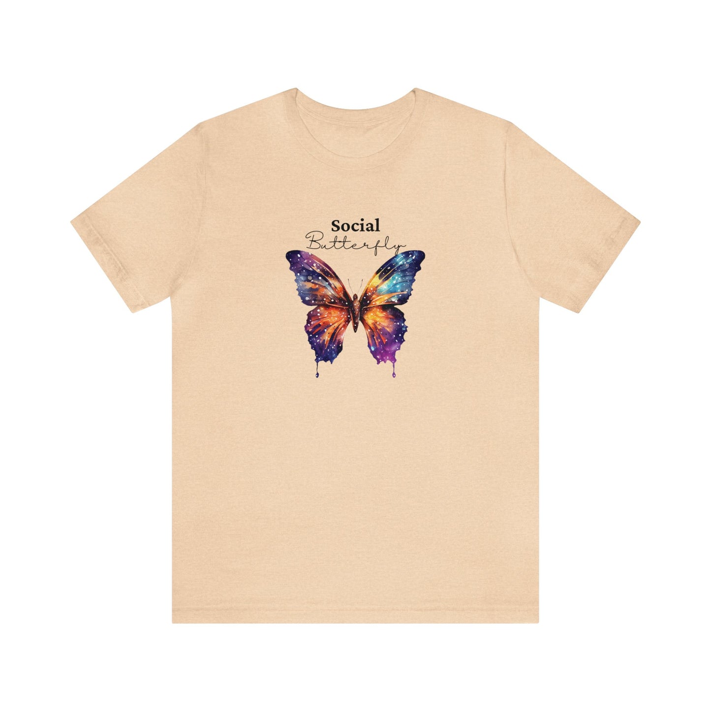 “Social Butterfly” Unisex Tee