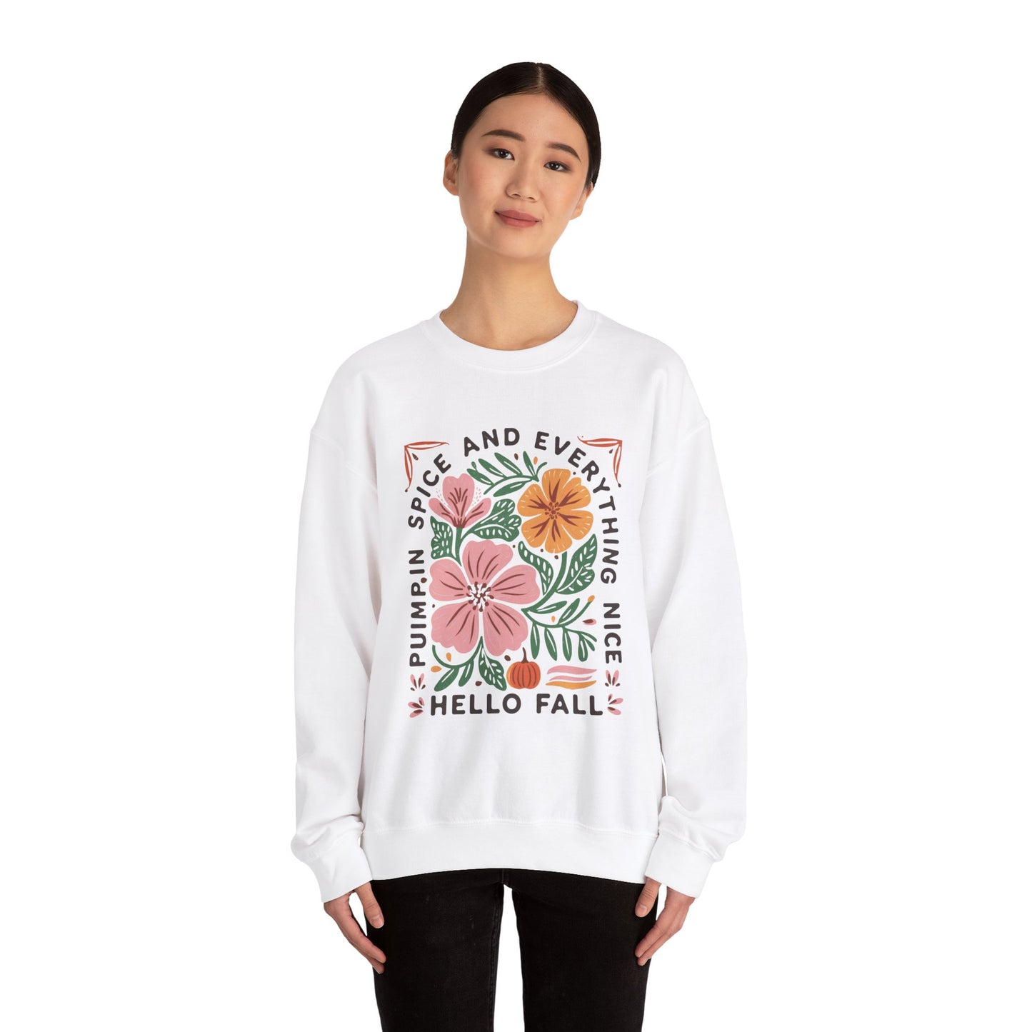 “Hello Fall” Crewneck Sweatshirt