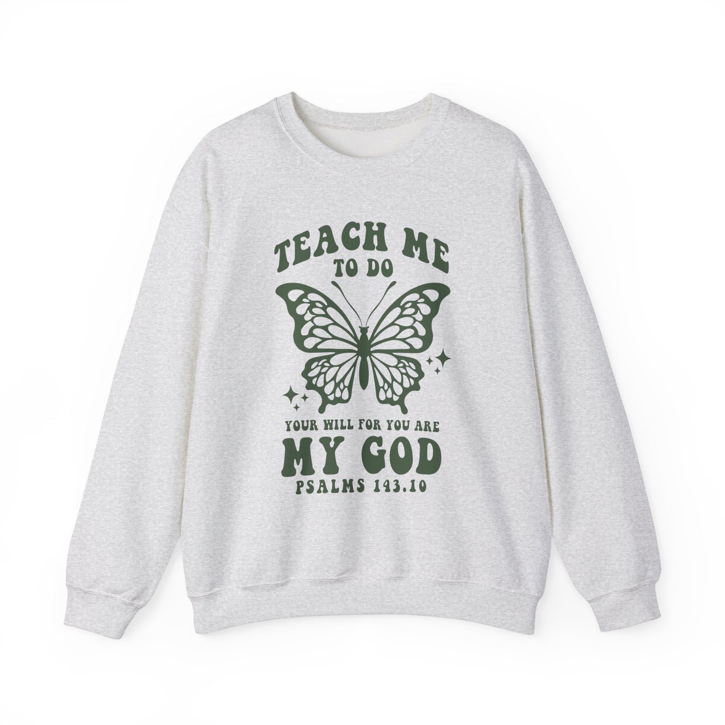 “Psalms 143.10” Crewneck Sweatshirt