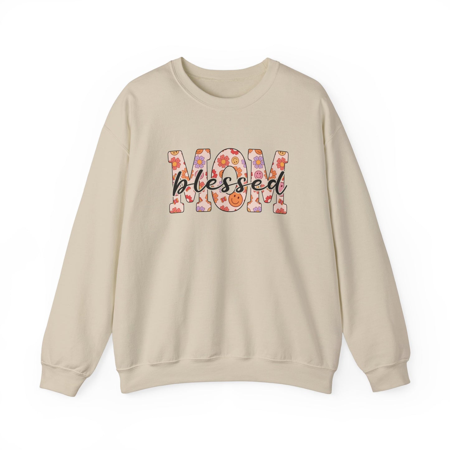 “Blessed Mom” Crewneck Sweatshirt