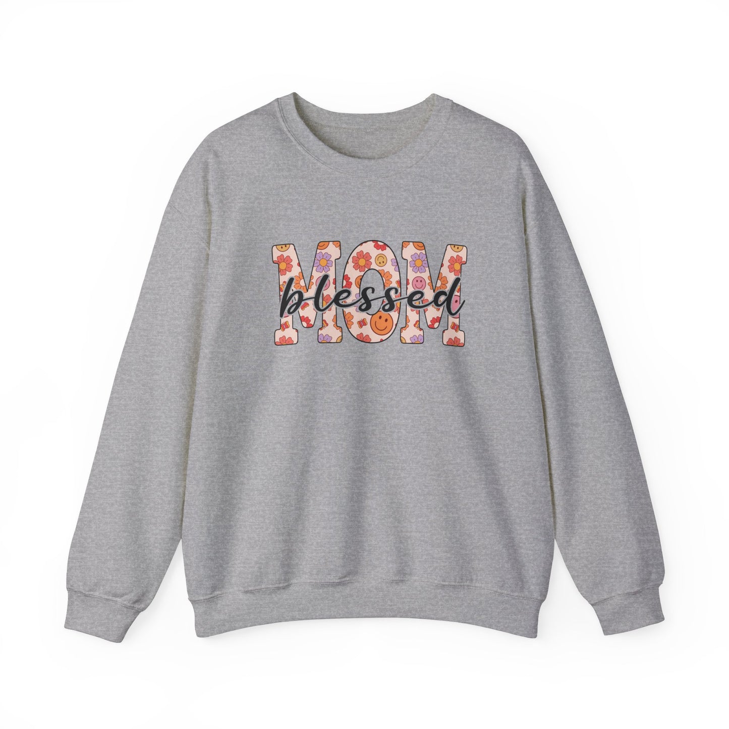 “Blessed Mom” Crewneck Sweatshirt