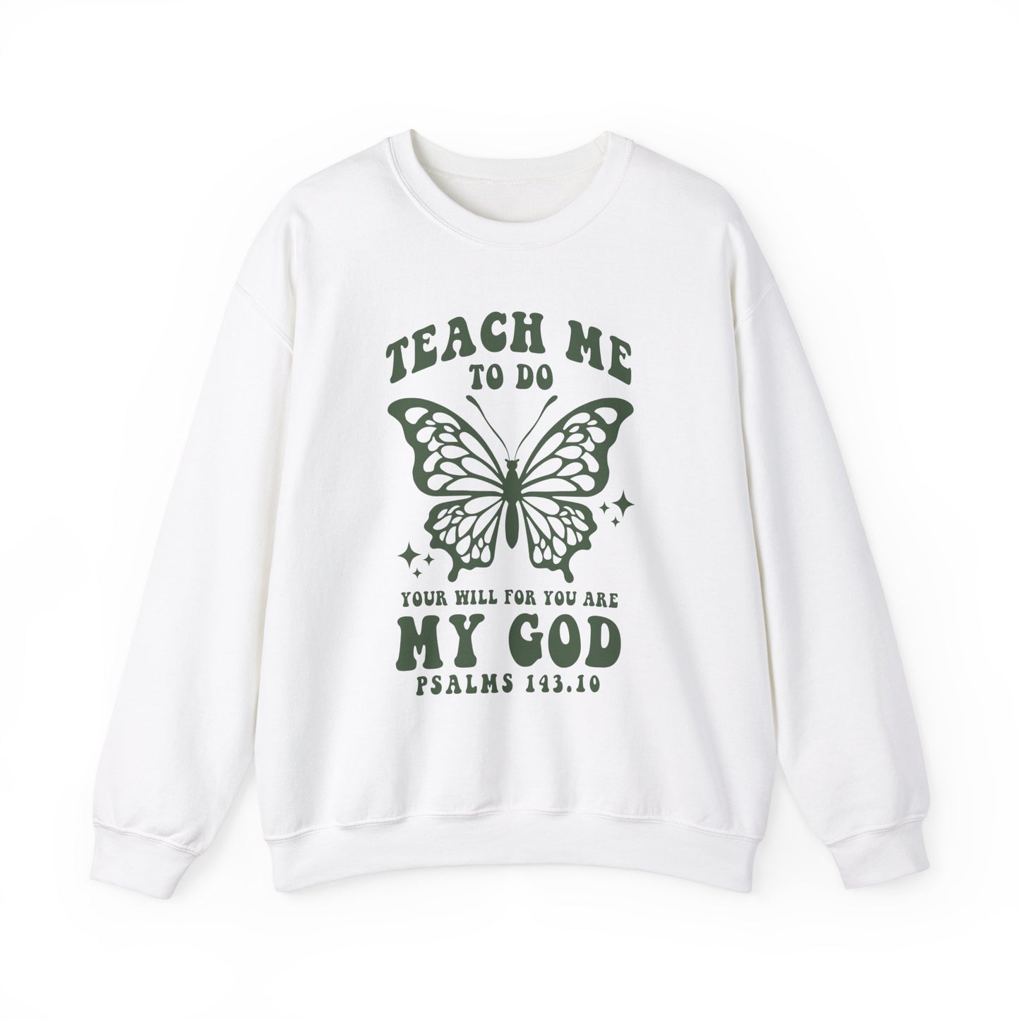 “Psalms 143.10” Crewneck Sweatshirt