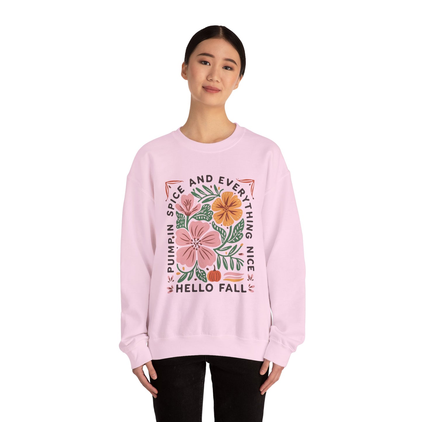 “Hello Fall” Crewneck Sweatshirt