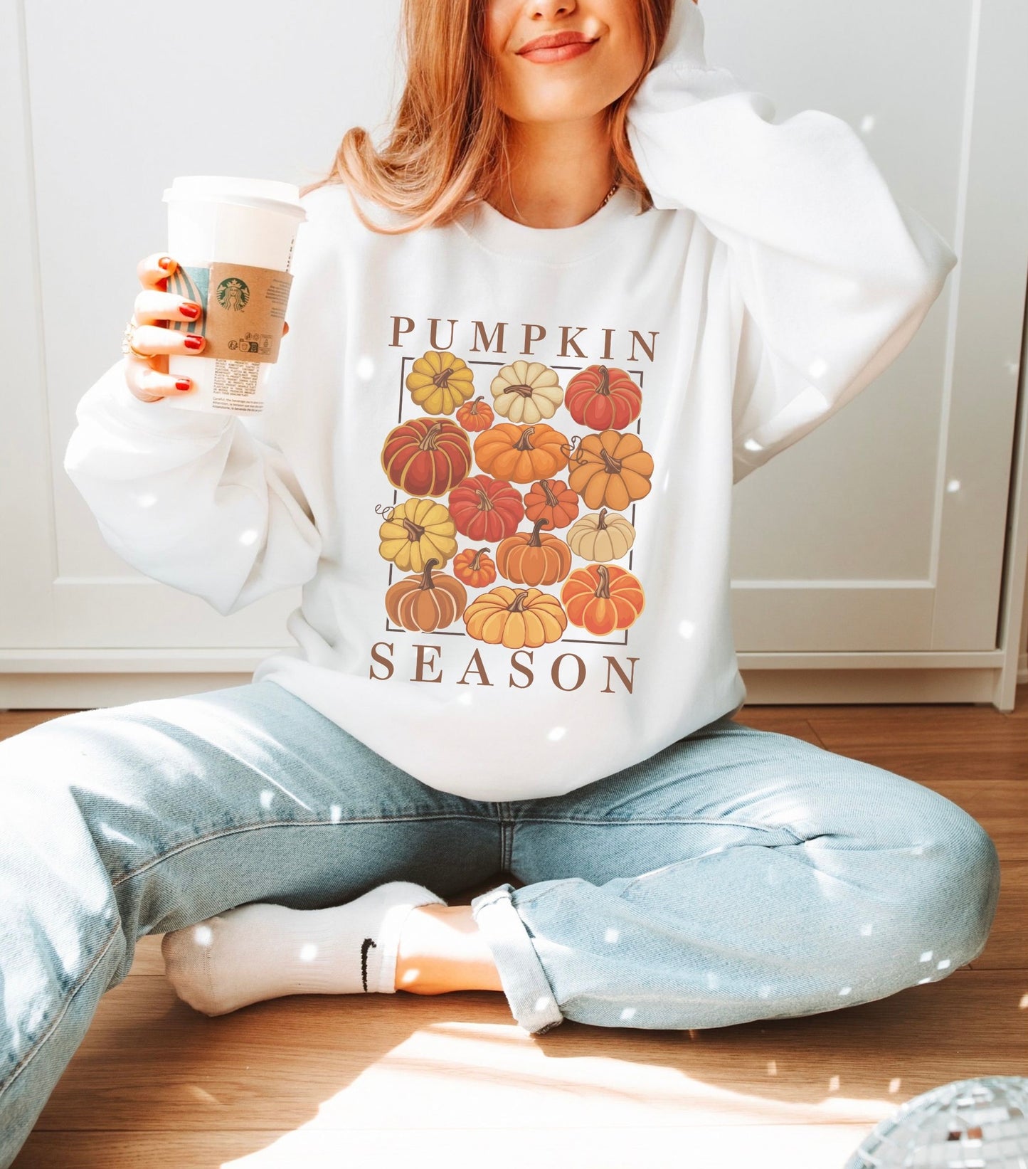 “Pumpkin Season” Crewneck Sweatshirt