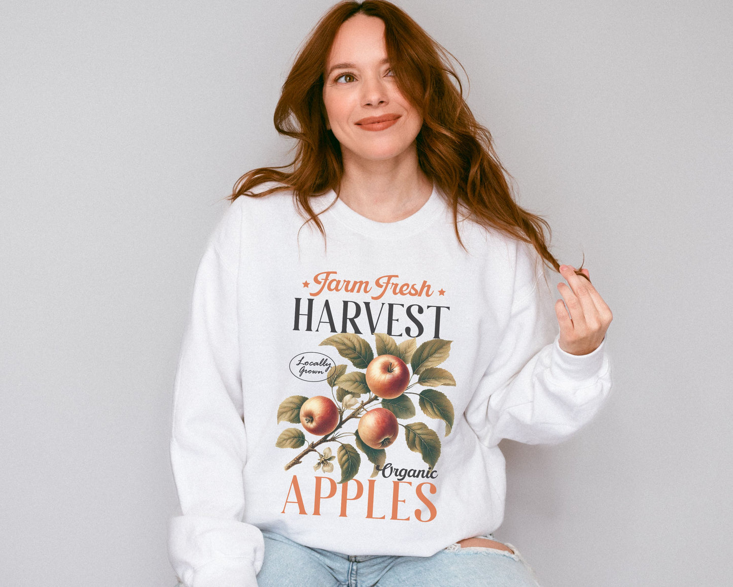 “Farm Fresh Harvest” Crewneck Sweatshirt