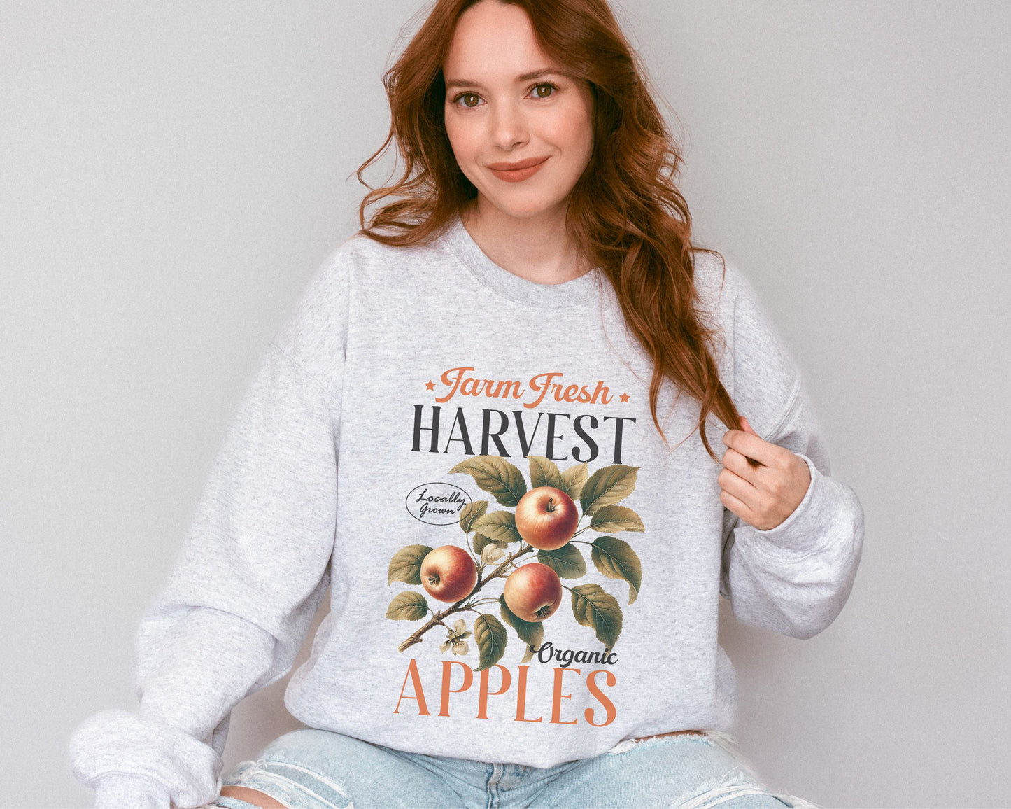 “Farm Fresh Harvest” Crewneck Sweatshirt