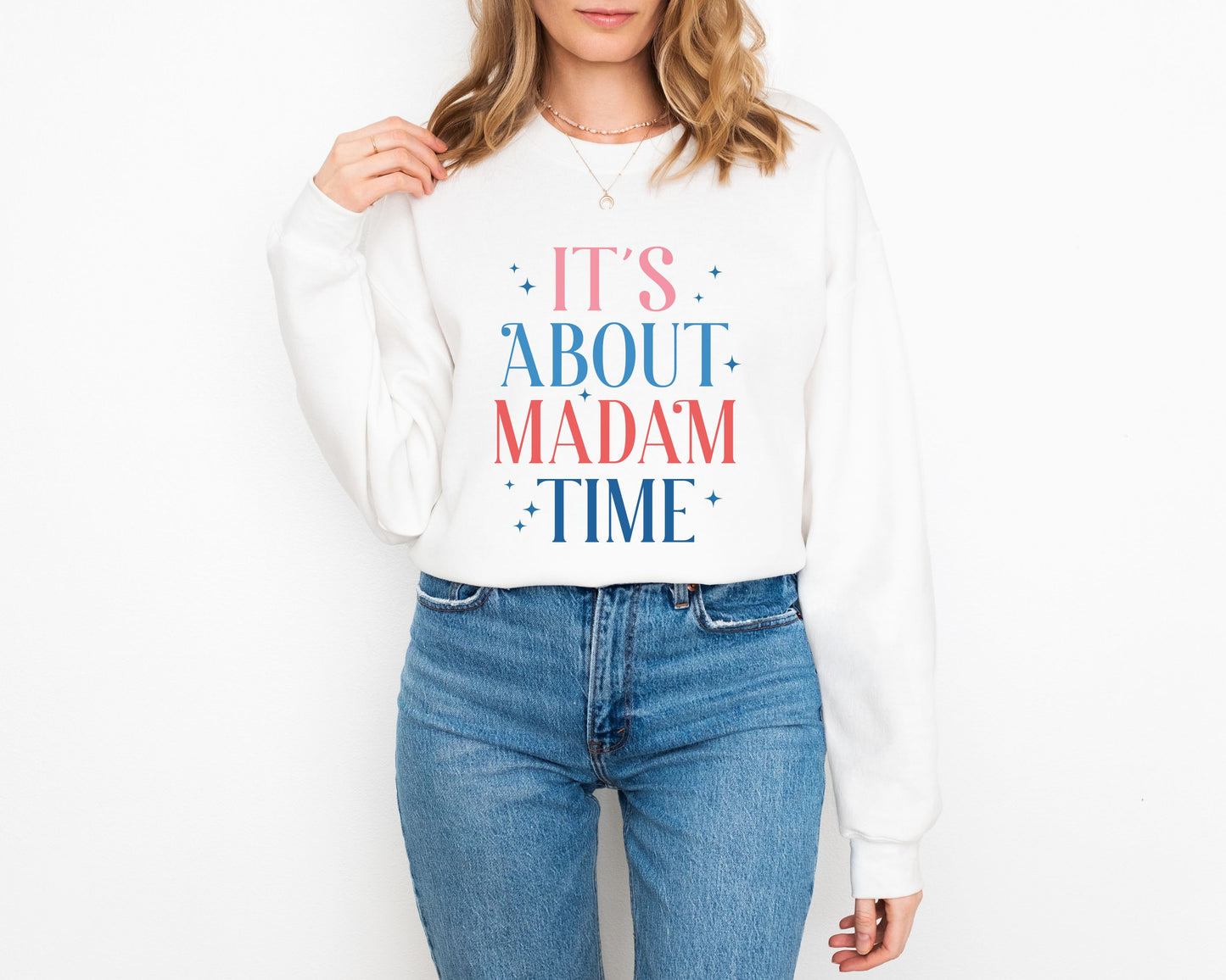 “It’s About Madam Time” Crewneck Sweatshirt