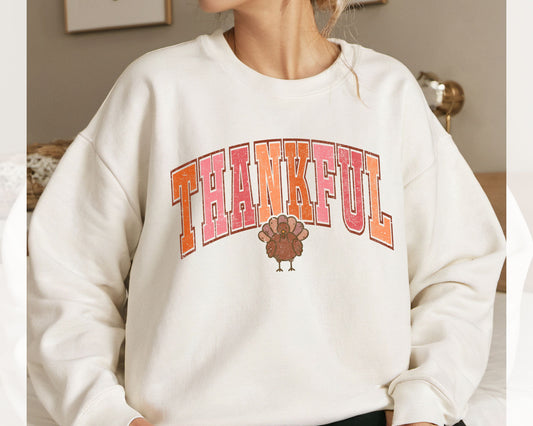 “Thankful” Crewneck