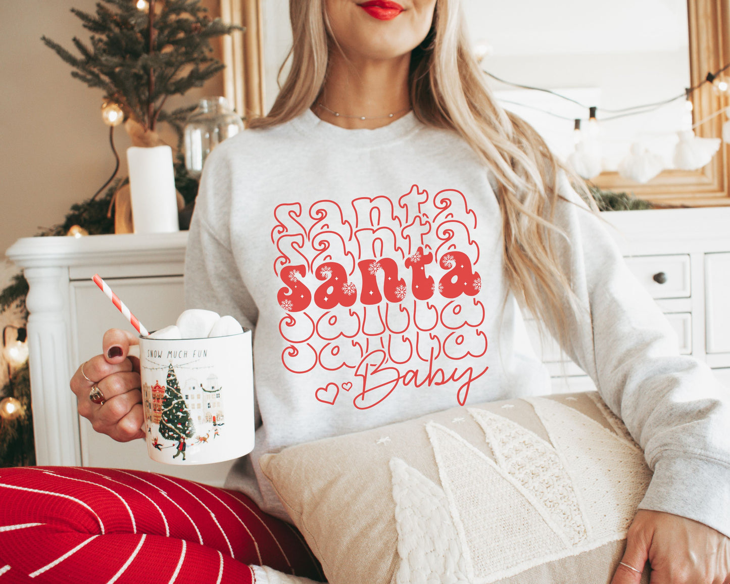 “Santa Baby” Crewneck