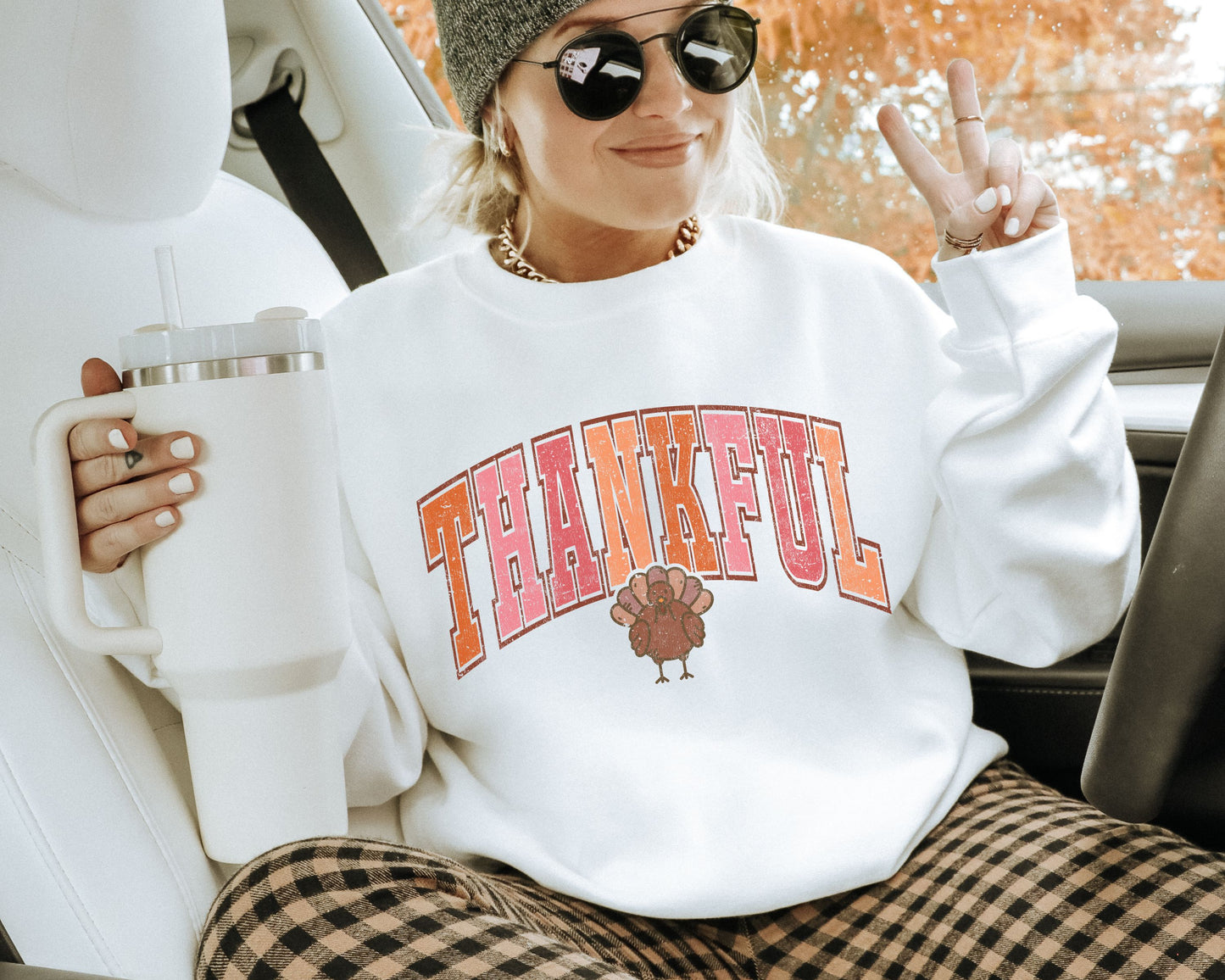 “Thankful” Crewneck