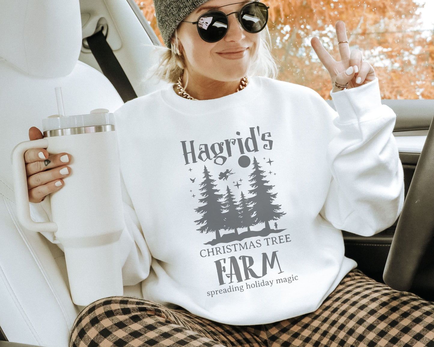 “Hagrid’s Christmas Tree Farm” Crewneck