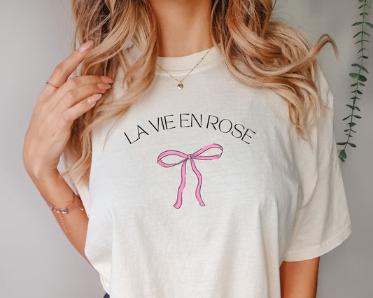 “La Vie En Rose” T-shirt