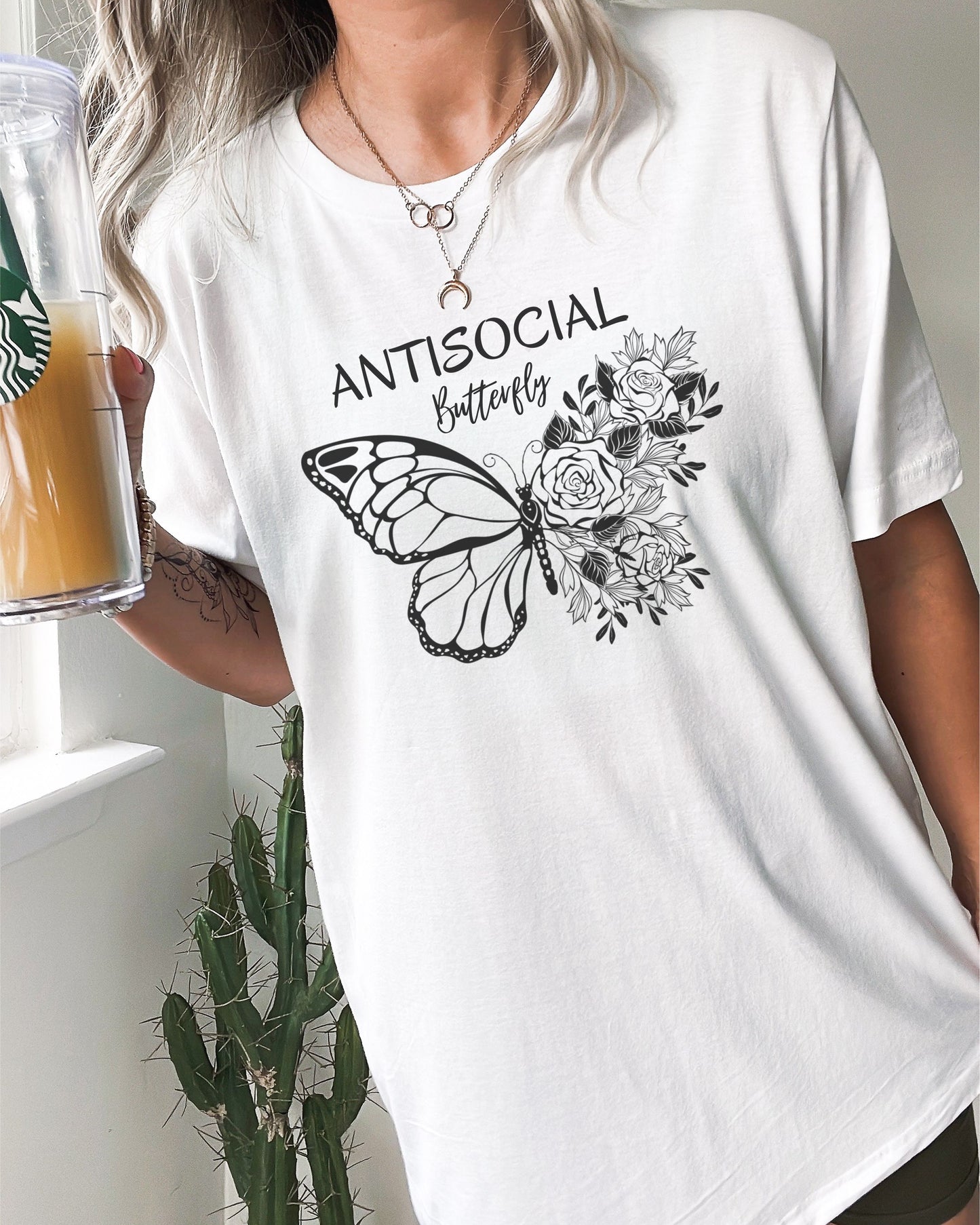 Antisocial Butterfly Unisex Tee